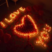 Yuvarlak Kırmızı Mum 25li Paket Tealight Mum - 2