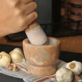 Bambum Mano Portakal Çiçeği Taş Havan T2431 - 1