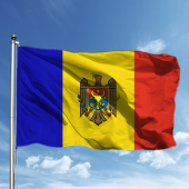 Moldova Bayrağı 50*75 - 1