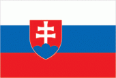 Slovakya 15x22,5 Masa Bayrağı (Direksiz) - 1