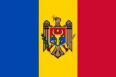 Moldova 15x22,5 Masa Bayrağı (Direksiz) - 1