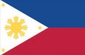 Filipinler 15x22,5 Masa Bayrağı (Direksiz) - 1