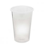 PLASTİK BARDAK 250 CC 100 LÜ (AYRAN BARDAĞI) - 1