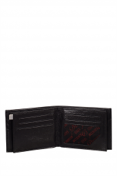 Derkon 00012 Erkek Hakiki Deri Cüzdan Siyah - 4