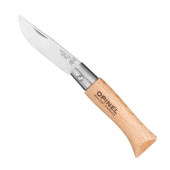 Opinel Inox 3 No Kayın Saplı Paslanmaz Çelik Çakı - 1