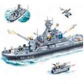 Banbao 858 Parça Savaş Gemisi Lego Seti 8413 - 2