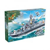 Banbao 858 Parça Savaş Gemisi Lego Seti 8413 - 3