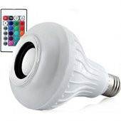 Bluetooth Hoparlör Akıllı LED Ampül Müzikli Lamba Ses Bombası - 2