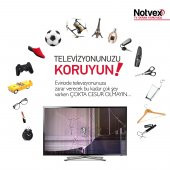 Notvex 32" inç 82 Ekran Tv Ekran Koruyucu - 6