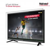 Notvex 43" inç 109 Ekran Tv Ekran Koruyucu - 1