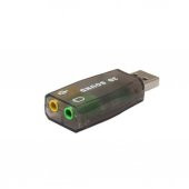 USB HARİCİ SES KARTI 5.1 3D SOUND USB SES KART - 1
