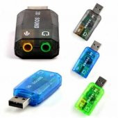 USB HARİCİ SES KARTI 5.1 3D SOUND USB SES KART - 3