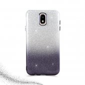 Samsung J7 Pro Simli Kamera Korumalı İnce Silikon - 1
