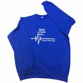 Keep Calm And Sweatshirt Mavi - 2