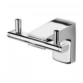 Tema Premium İkili Banyo Askılığı Bornozluk Paslanmaz Krom - 1