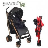 Beneto BT-285 Gold Line Alüminyum Baston Bebek Arabası - 1