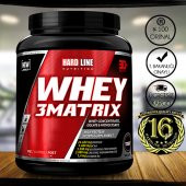 Hardline Whey 3 Matrix 908 Gr Protein Tozu - 1