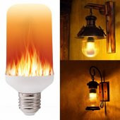 Alev Efektli Led Işık Ampul Alevli Animasyonlu Lamba 3 Kademeli - 4