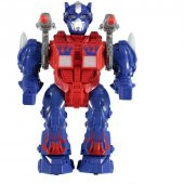 Ok Atan Sesli Işıklı Yürüyen Robot 25 Cm - 1