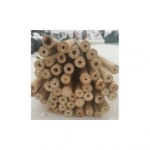 Bambu Cubuk 240 cm 18-20 mm 30 Adet Bambu Bitki Destek Çubuğu Dekoratif Bambu Çubuk - 4