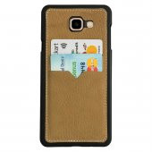 Daphne Samsung Galaxy A7 2016 (A710) Kılıf Deri Kartlıklı Arka Kapak - 3