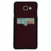 Daphne Samsung Galaxy A7 2016 (A710) Kılıf Deri Kartlıklı Arka Kapak - 5