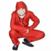 La Casa De Papel Kostümü -La Casa De Papel Salvador Dali Maskesi Hediye - Cadılar Bayramı Kostümü - 2