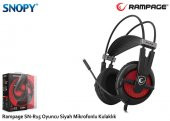 Snopy Rampage SN-R15 Oyuncu Siyah Mikrofonlu Kulaklık - 2