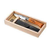 Opinel 8 No Deri Kılıflı Karbon Çelik Çakı (Özel Kutulu) - 2