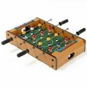 Langırt Futbol Oyunu, Masaüstü Ahşap Langırt Oyun Seti, Büyük Boy - 2