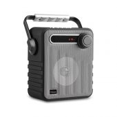 Mikado MD-1437 3W Gümüş/Gri Usb-TF-Fm Destekli Bluetooth Taşınabilir Speaker - 1