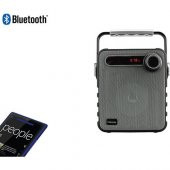 Mikado MD-1437 3W Gümüş/Gri Usb-TF-Fm Destekli Bluetooth Taşınabilir Speaker - 3