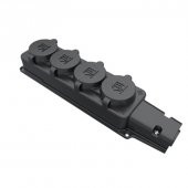Bemis Kauçuk Dörtlü Grup Priz Bk1-1402-3614 - 1