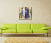 Kapı Temalı Kanvas Tablo - 1