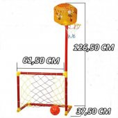 Futbol Kalesi Ve Basket Potası Bir Arada - Basketbol Potası - 4