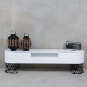 Metal Ayaklı Brands TV Sehpa - 1