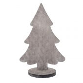 Yılbaşı Dekor Süs Çam Kahve 20*12*30 cm - 1