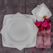 Karaca Snow Bone China 84 Parça Yemek Takımı - 2