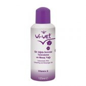 Vi-Vet Ağda Sonrası Temizleme Ve Masaj Yağı E Vitamini 125 ml 1 Ad. - 1