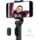 Xiaomi Selfie Çubuğu Tripod Bluetooth Uzaktan Kumandalı Telefon Kamera - Siyah - 4