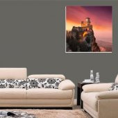 AHŞAP MDF UV BASKILI  ÜNLÜ YERLER TABLO - 1