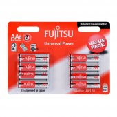 Fujitsu Universal Power LR06 Alkaline Kalem AA Size Pil 8Li Blister - 1