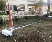 Adelinspor Tenis Ve Badminton Seti ,Seyyar Direk ve File - 5
