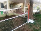 Adelinspor Tenis Ve Badminton Seti ,Seyyar Direk ve File - 9