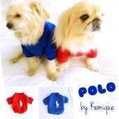 Mavi Köpek Sweatshirt Polo Köpek Kıyafeti Köpek Elbisesi - 5