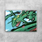 Pokemon Karakterleri 19 Kanvas Tablo - 1