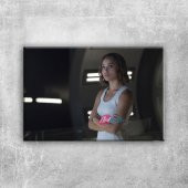The Divergent Series Allegiant 1 Zoe Kravitz Kanvas Tablo - 1