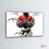 Street Fighter 1 Boks Spor Kanvas Tablo - 2