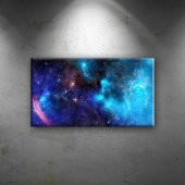 Nebula Dünya & Uzay Dekoratif Canvas Tablo - 1