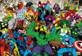 Marvel Karakterleri 2 Süper Kahramanlar Dekoratif Kanvas Tablo - 3